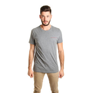 Calvin Klein pánské šedé melírované tričko